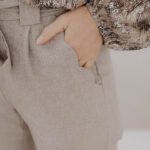 CIMAHI - Pantalon taupe