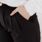 BAIAO - Pantalon noir